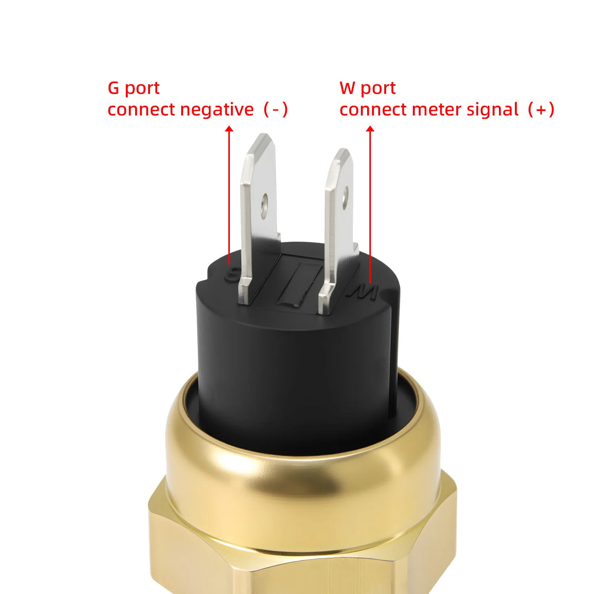 12/14/16/17/21mm Gasolines Diesel Engine Water Temperature Sensor 120℃ Alarm Generator Part for  - Automotive LED Light