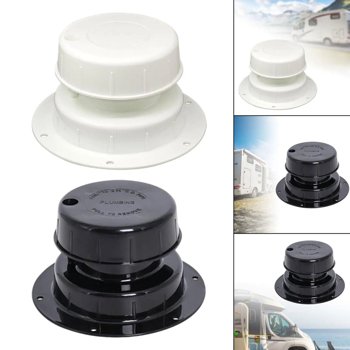 Durable RV Sewer Vent Cap Cover Dustproof Roof Vent Replacement for Trailer Motorhome Easy Insta - Automotive LED Light