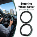 Anti Slip Durable Leather Car Steering Wheel Cover Soft Breathable Lining Universal Interior Pro - Automotive LED Light