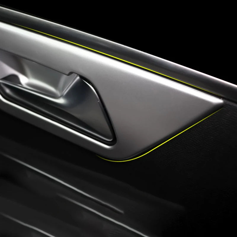 For Peugeot 3008 5008 GT 2017 2018 2019 2020 2021 2022 2023 Hybrid Car Inner Door Bowl Handle Fr - Automotive LED Light