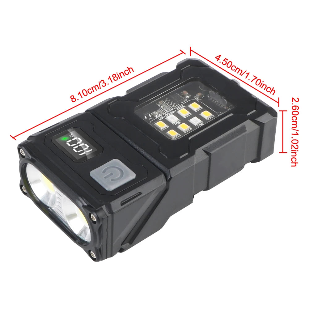 Car Emergency Rescue Kit Flashlight Spotlights Portable LED Lights High Bright Rechargeable Hiki - Automotive LED Light