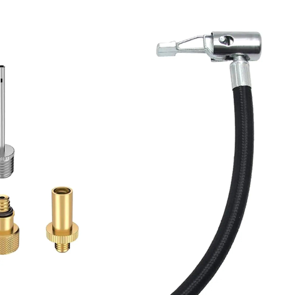 Air Pump Inflator Extension Hose Quick Air Release Extention Replacement Hose for Bicycles Tyre  - Automotive LED Light