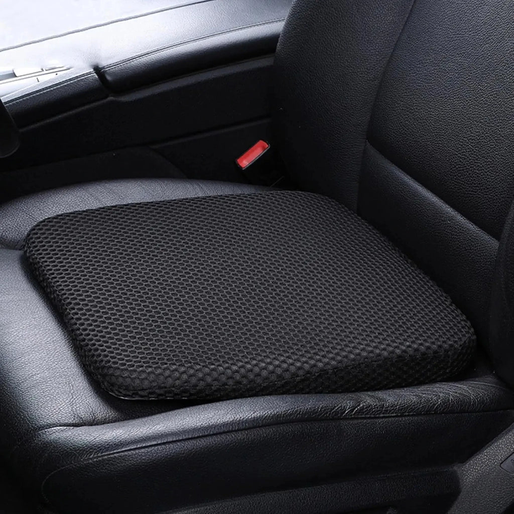 Thick Comfort Driving Seat Cushion - Breathable Polyester - Perfect Gift for Father'S Day, Anniv - Automotive LED Light