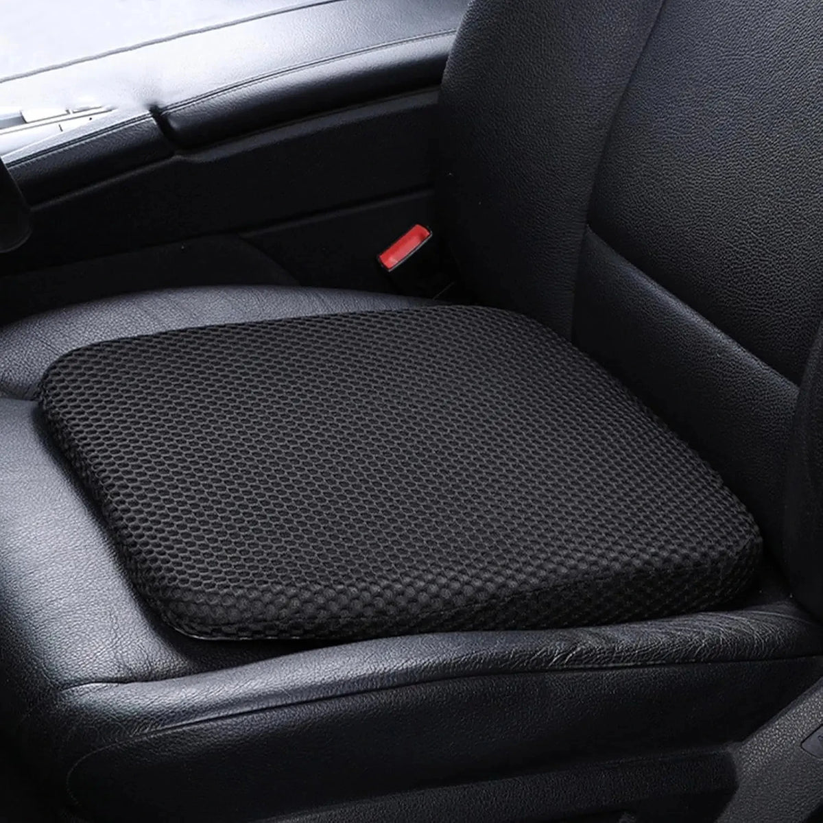 Thick Comfort Driving Seat Cushion - Breathable Polyester - Perfect Gift for Father'S Day, Anniv - Automotive LED Light