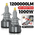 2Pcs H7 H11 LED Canbus 1000W 12000000LM 6000K LED H1 H8 H9 9005 HB3 9006 HB4 901 for HIR2 H11 HB4 - Automotive LED Light