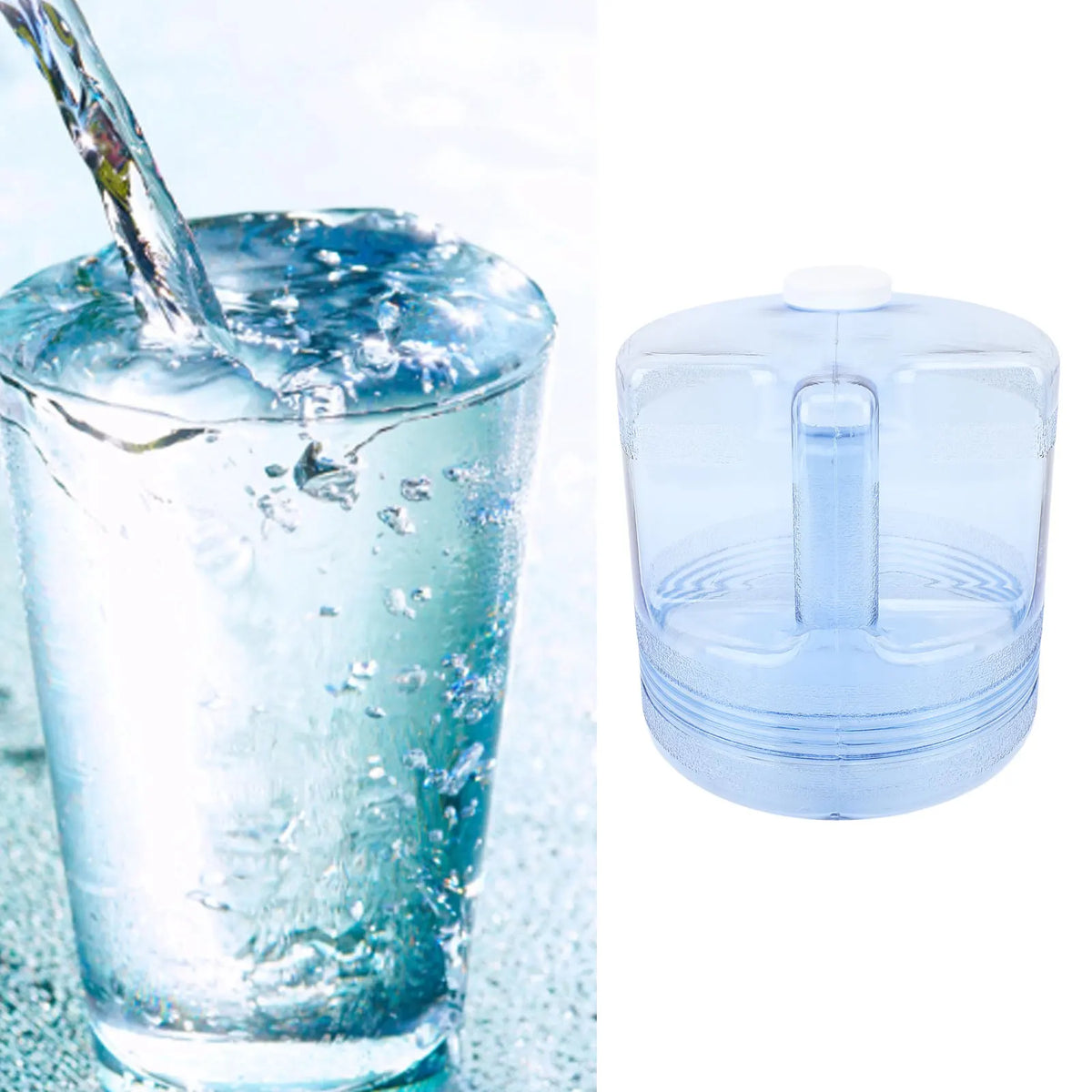 4L Water Distiller Purifier Filter Dispenser Heating Drinking Bottle Softener Stainless Steel Ho - Automotive LED Light