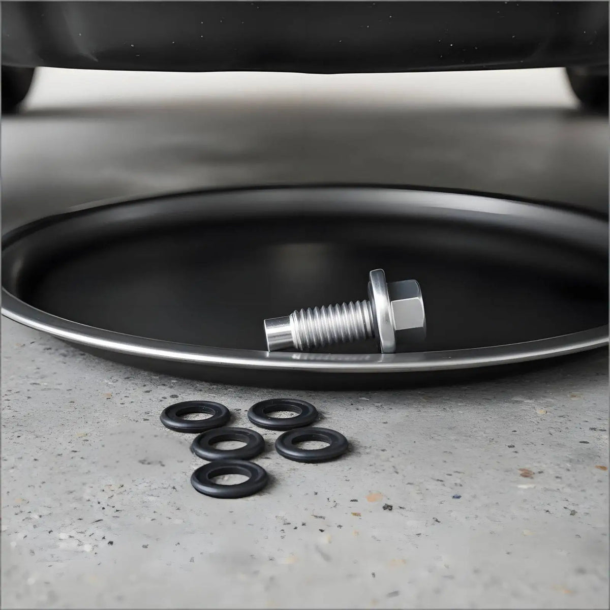 6 Pieces 12mm Oil Drain Plug Includes 5 Spare Washers Oil Drain Plug Gasket Set Zinc-Coated Auto - Automotive LED Light