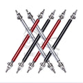2psc Universal Racing Adjustable Front Rear Bumper Lip Splitter Support Bar / pull rod Kit Racin - Automotive LED Light