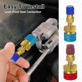 14mm Female X 1/4" SAE Male Durable R1234YF Low Side Quick Connector For Car Air Conditioning Co - Automotive LED Light