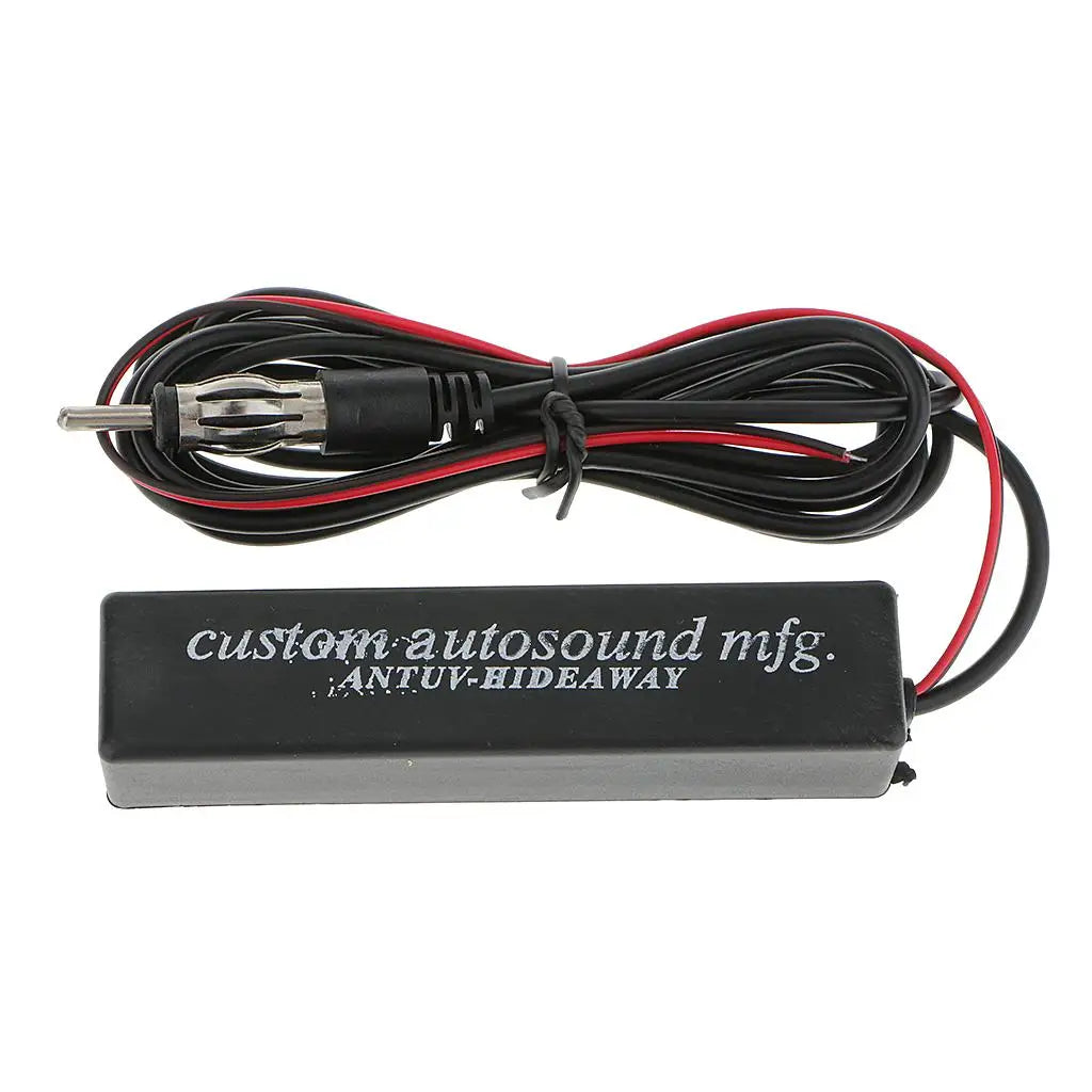Car Vehicel Hidden Antenna Radio FM Signal Reception Amplifier Amp Booster Hidden amplified ante - Automotive LED Light