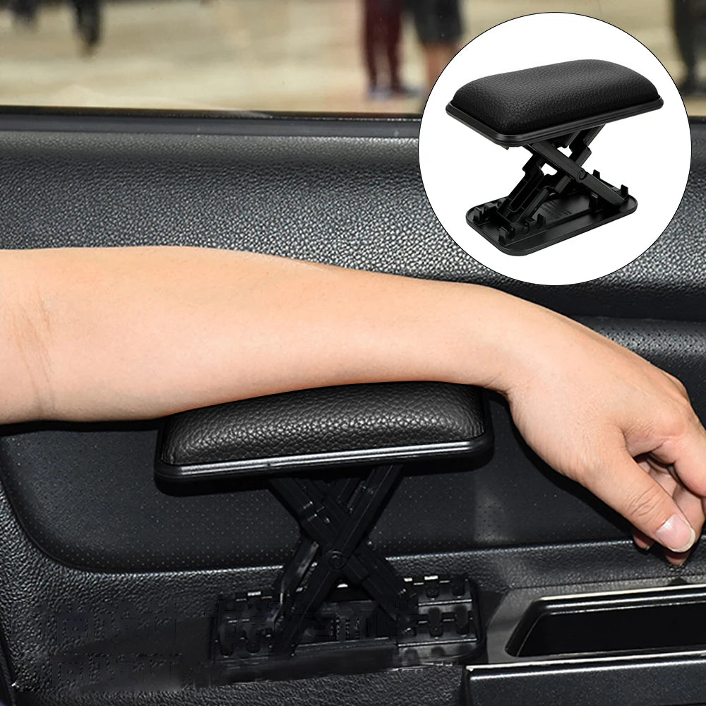 Door Armrest Pad Main Driver Position Left Armrest Arm Protective Pad Anti-fatigue Elbow Support - Automotive LED Light