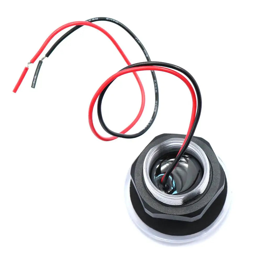 LED Step Light Plastic Round Flush Mount Boat Marine Stair Lighting for 12V Deck and Garden Path - Automotive LED Light