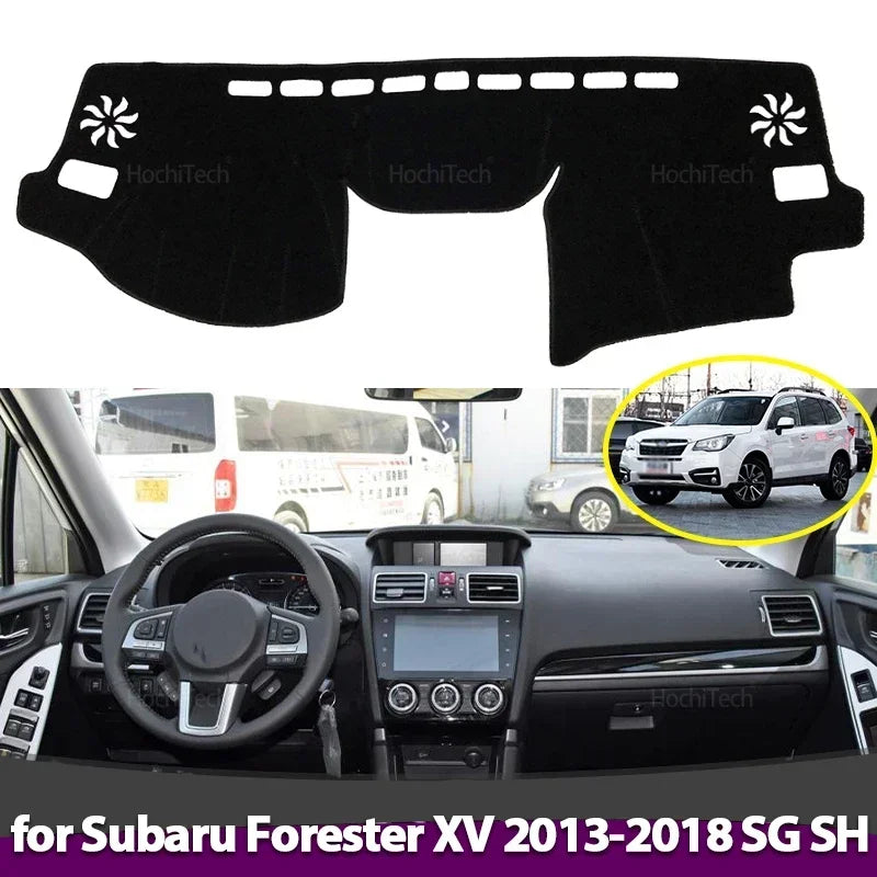 Anti-Slip Dashboard Cover Protective Pad Car Accessories Sunshade Carpet for Sub for Subaru 2013-2018 - Automotive LED L