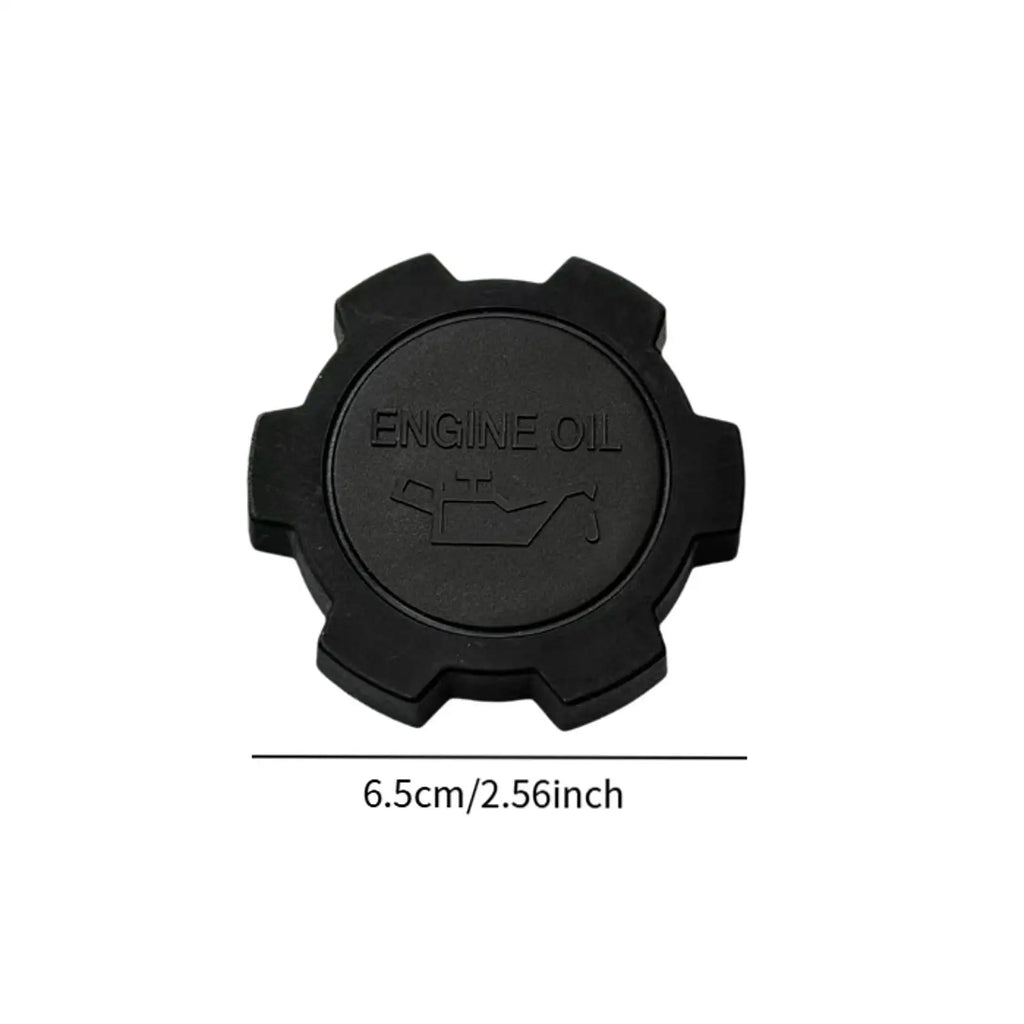 Engine Oil Filler Cap Replacement Durable Plastic 6.5cm Leak Stop for Toyota 1218055010 Compatib - Automotive LED Light