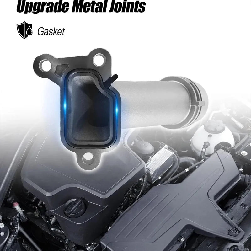 For BMW Engine Block Water Pipe Adapter 11127810707 Precision Aluminum Cooling S for BMW BMW1 X6 X1 - Automotive LED Lig