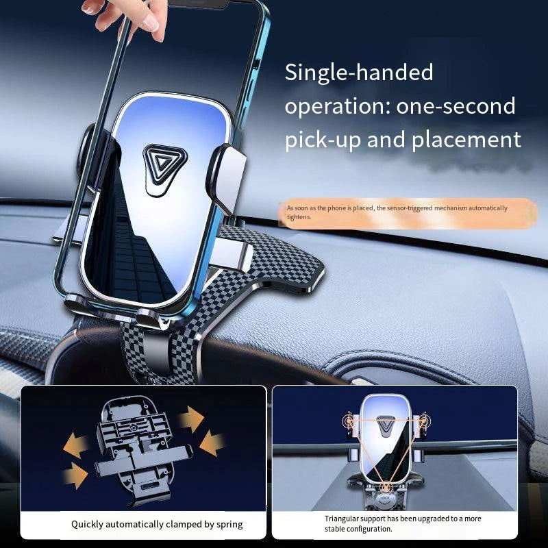 Mobile Phone Car Holder New Style Central Control Instrument PanelMulti-functional Car Universal - Automotive LED Light