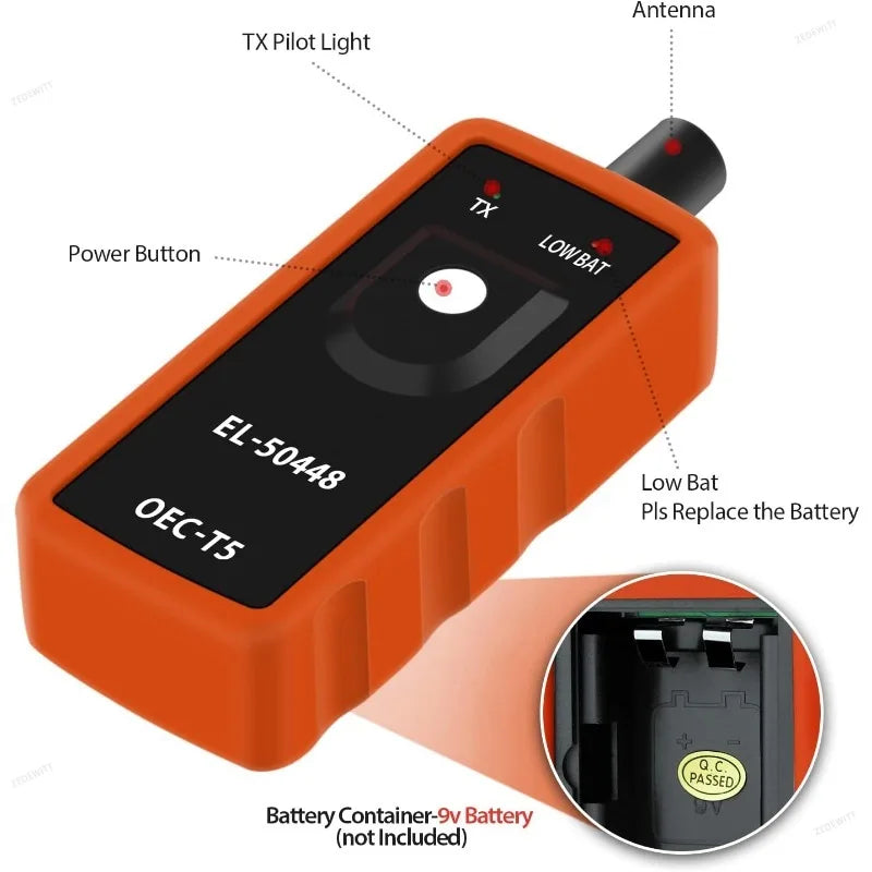 For Opel GM Buick Chevy EL 50448 OEC T5 Tire Pressure Detection Sensor Relearn T for Opel T5 - Automotive LED Light