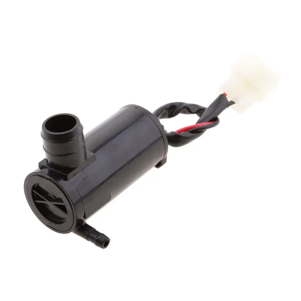 Universal Windshield Washer Kit Plastic Washer Injectors Fluid Motor 12V for Clean Windshield Dr - Automotive LED Light