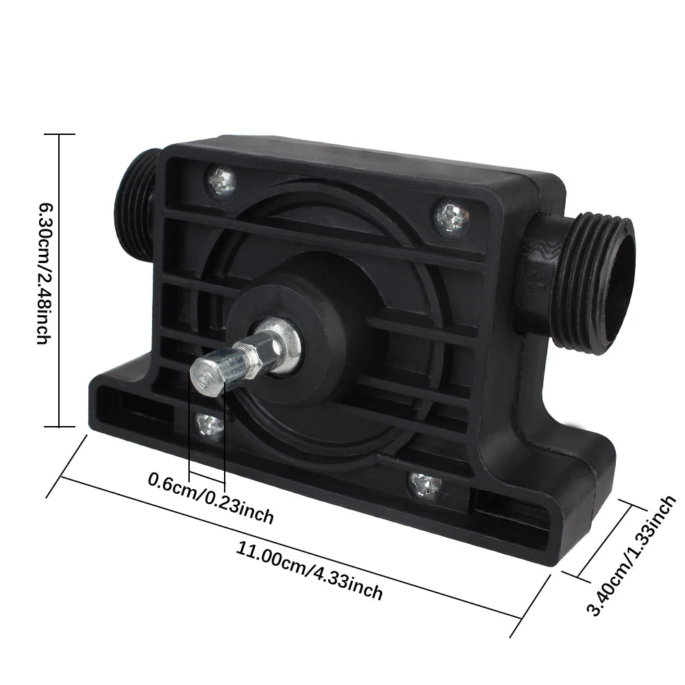 Mini Centrifugal Pump Diesel Oil Fluid Water Pump Home Garden Outdoor Tool Portable Electric Dri - Automotive LED Light