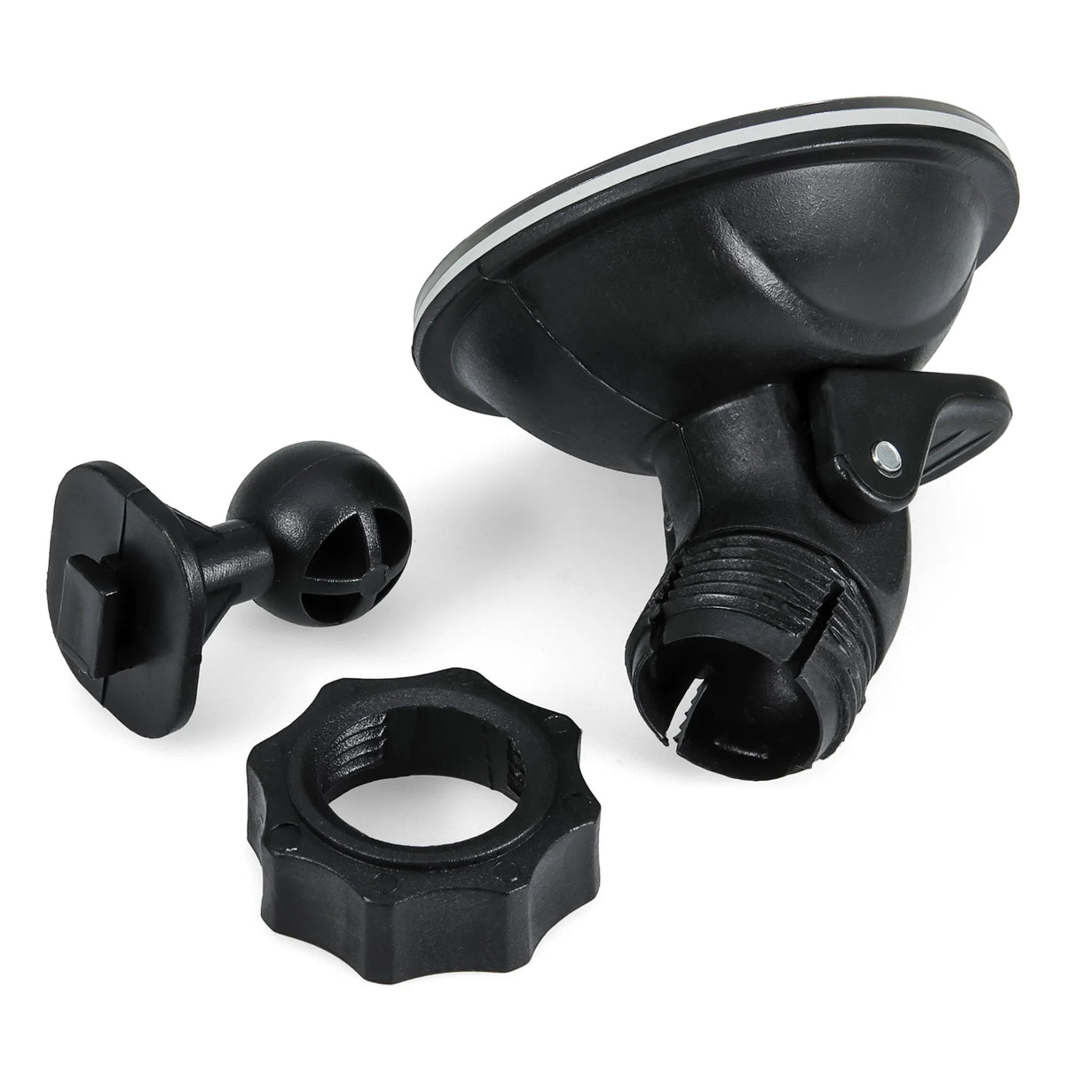 360 ° Rotating Car Holder Car Driving Recorder Bracket Car Suction Cup for Xiaomi YI GoPro DVR H - Automotive LED Light