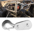 2 Ton Snatch Block Wire Rope Lifting Pulley with Hook for UTV ATV Quad Bike Motocross 2T Snatch  - Automotive LED Light