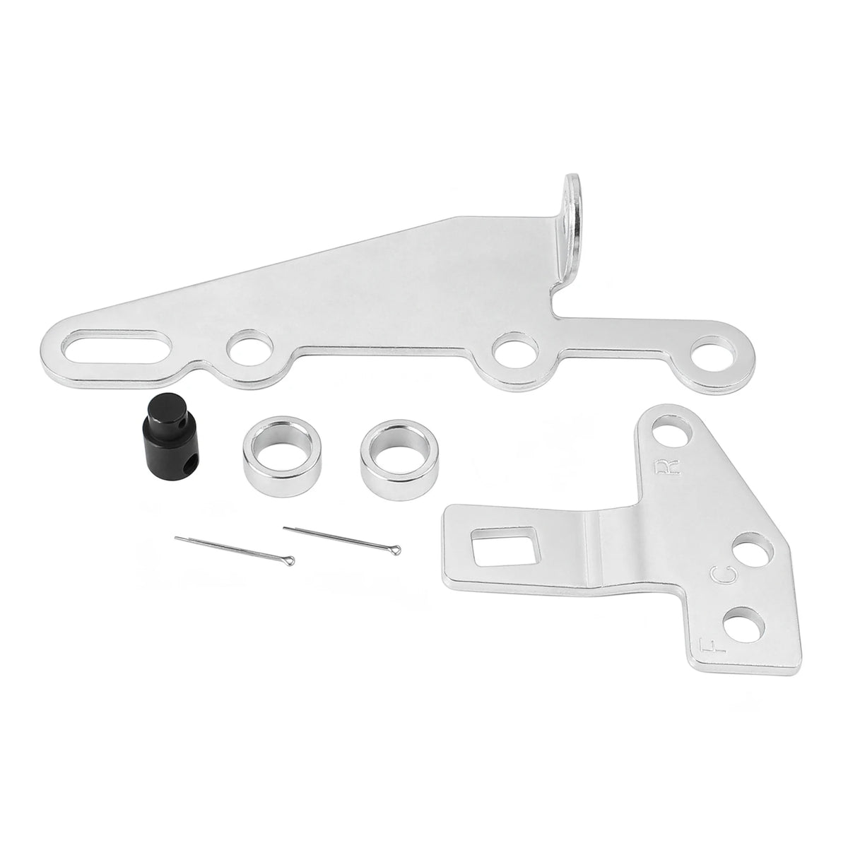 35498 Automatic Transmission Shifter Cable Bracket Shift Lever Kit For GM Turbo TH400 TH350 TH25 - Automotive LED Light