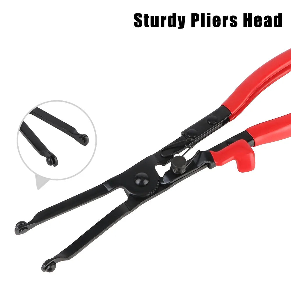 PSA Exhaust Pipe C Clamp Pliers Tool Auto Special Repair Tool Pipe C Clamp Removal Plier Hose Cl - Automotive LED Light