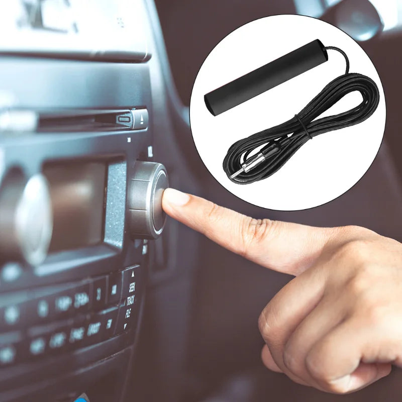 ANT-309 Car Radio FM Antenna Universal Car DAB Antenna Signal Amp Amplifier Radio Amplifier Vehi - Automotive LED Light