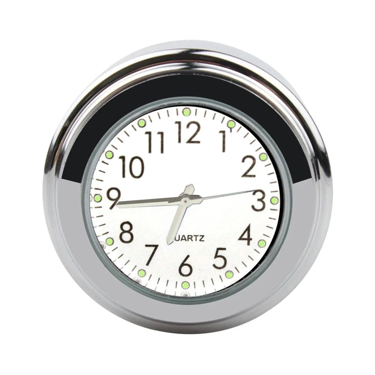Motorcycle Handlebar Mount Clock Aluminum Waterproof universal yacht - Automotive LED Light