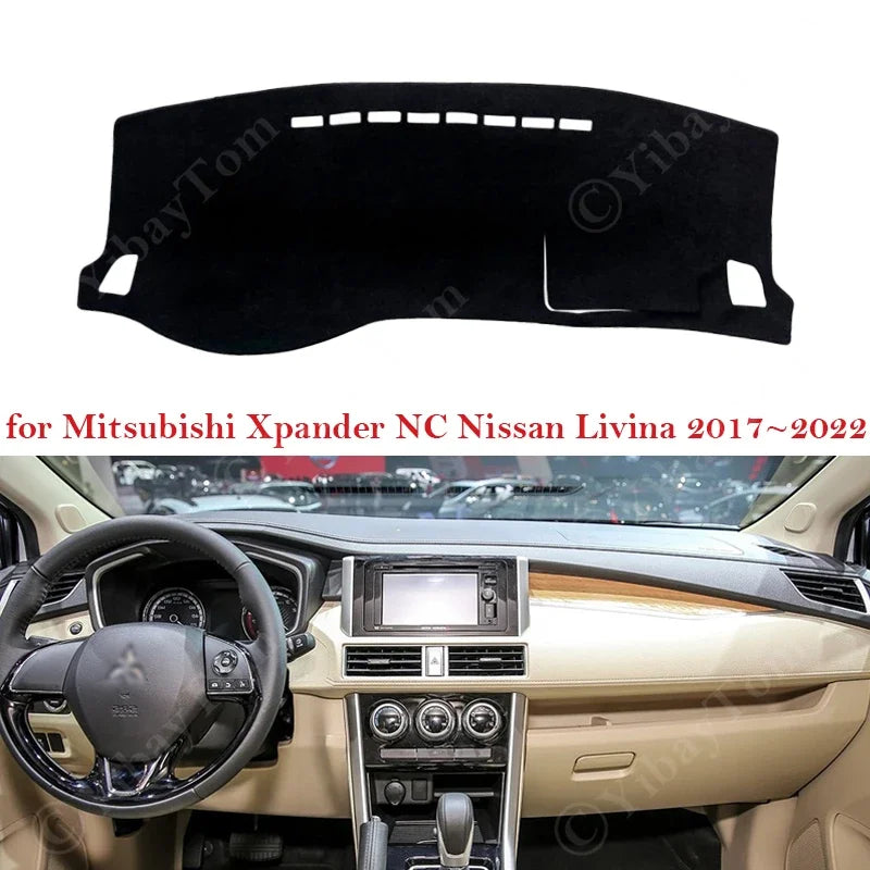 For Mitsubishi Xpander NC Nissan Livina 2017 - 2022 Pad Sunshade Cushion Nonslip for Mitsubishi 2017-2022 - Automotive L