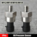 Universal Oil Pressure Sensor Fuel Press Sender Sending Unit Generator Part M12X1.5 M14X1.5 M16X - Automotive LED Light