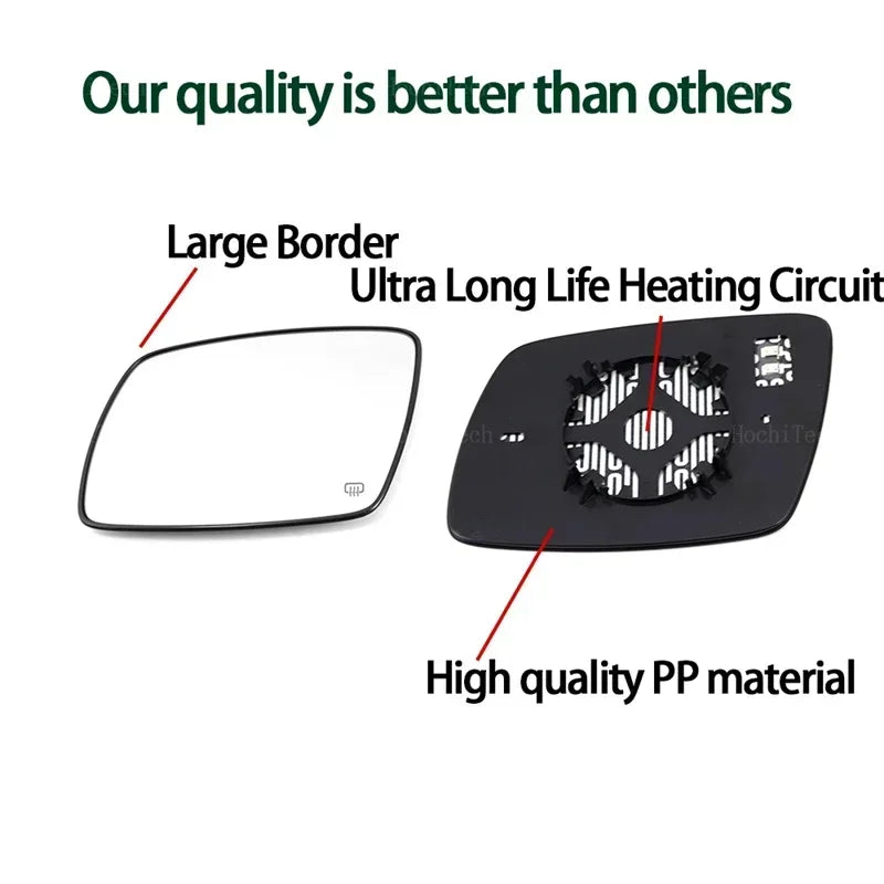 For Dodge Journey JCUV 2009-2019 Accessories Car Left or Right Rearview Side Mir for Dodge 2009-2019 - Automotive LED Li