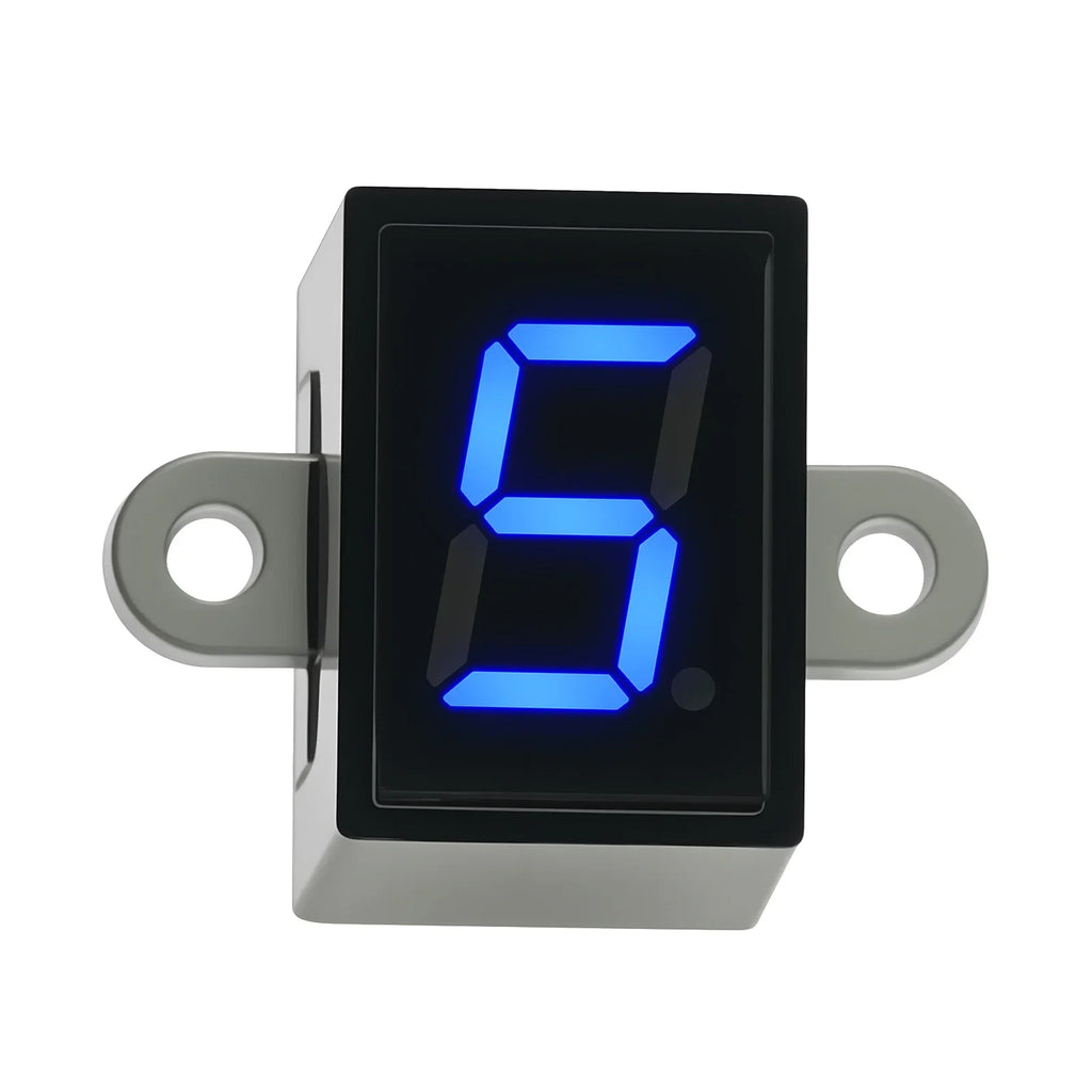 AD Digital Gear Indicator Universal 6 Speed Motorcycle Motorbike Digital Gear Indicator LED Disp - Automotive LED Light