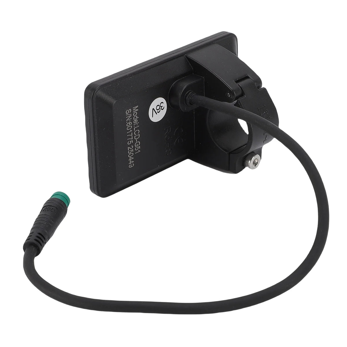 1Pc Electric Bike Display Meter Electric Scooter Panel Screen 5 Cores Rain Proof Connector Accur - Automotive LED Light