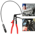 Flexible Wire Long Reach Hose Clamp Pliers Auto Tools Removal Hand Tools Alicate Cable Type for  - Automotive LED Light