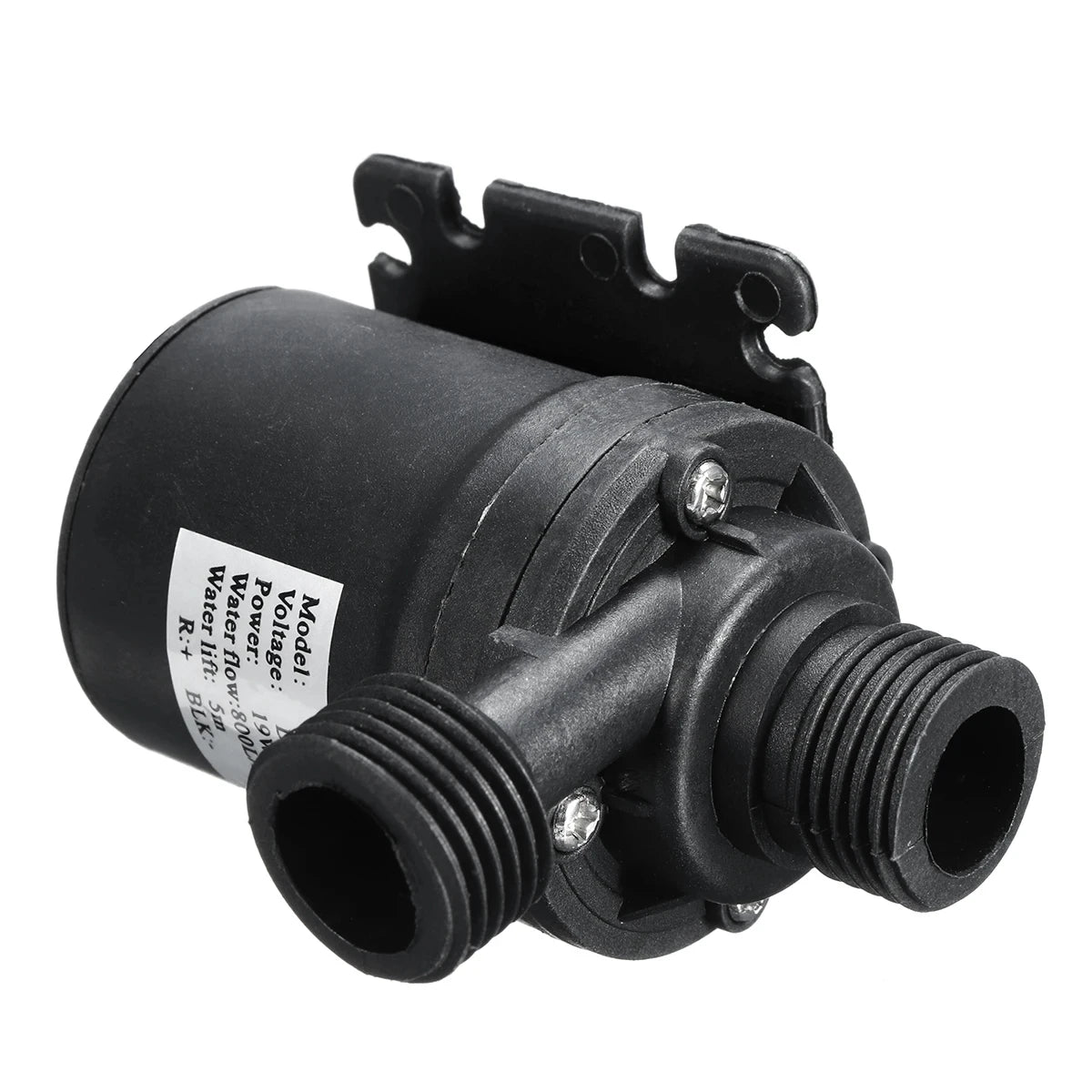 800L/H 12V DC 5M Submersible Hot Water Circulation Pump Solar Brushless Motor - Automotive LED Light