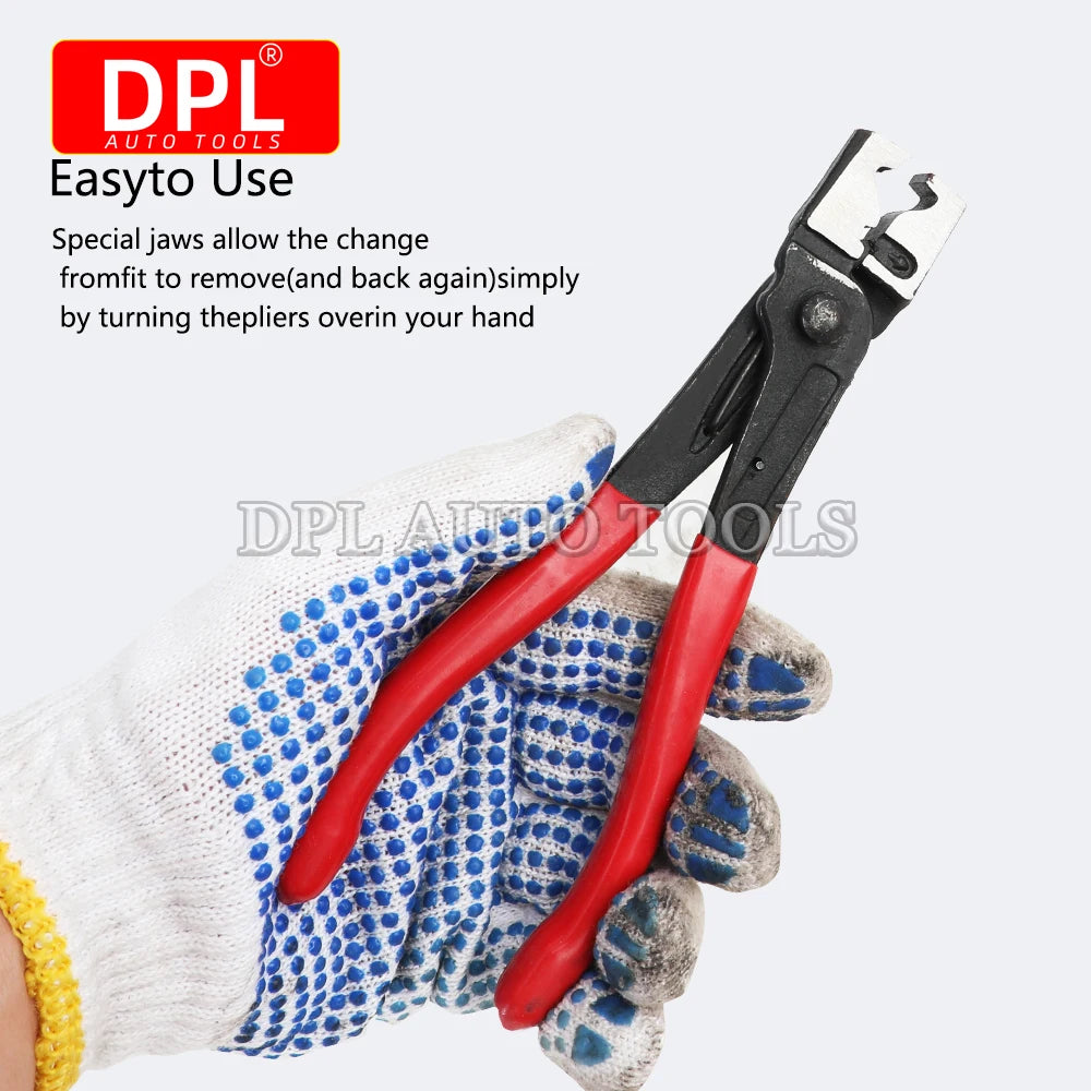 Professional Auto Car Water Oil Pipe Metal Clic Clicr-R Type Hose Clip Plie Collar Clamp CV Boot - Automotive LED Light