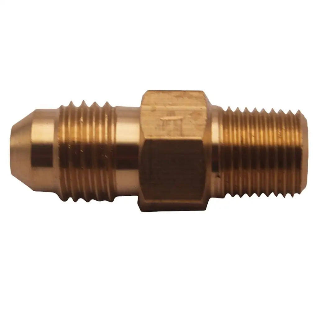 Universal NPT Adaptor Oil Gas Adapter Brass Fitting Firm Connection Joint for Professional Fuel  - Automotive LED Light