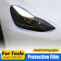 For Headlight Fog Rear Tail Lights Auto Modification Lamp Protector Protective Film For Tesla Mo - Automotive LED Light