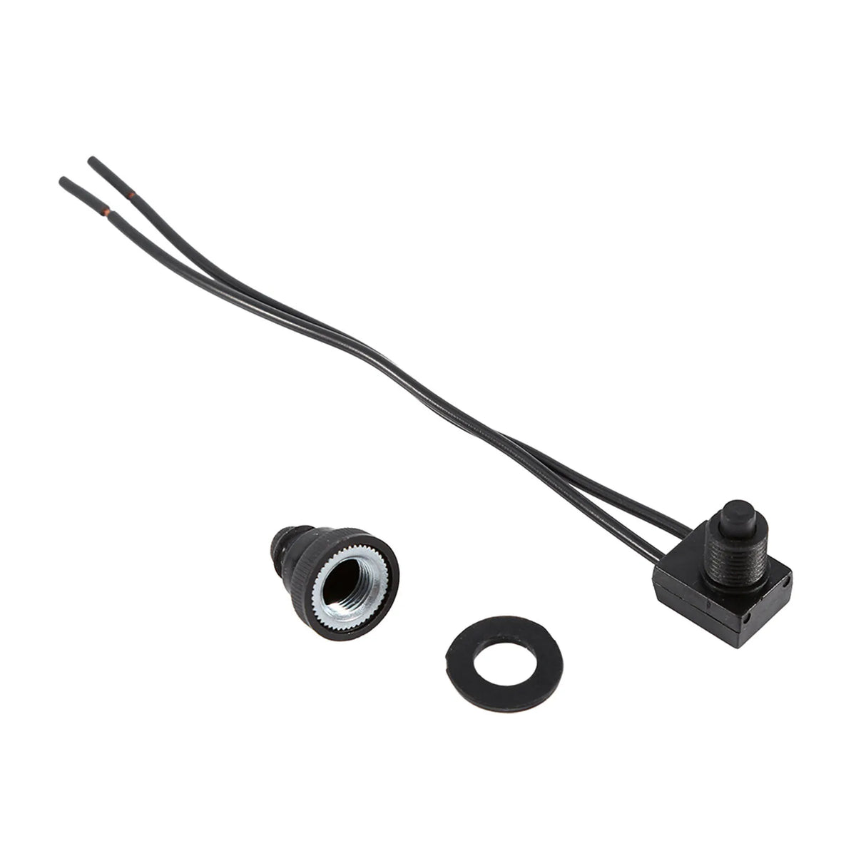 5Pcs 12V Waterproof Push Button On Off Switch with 4" Leads For Motorcycle Car - Automotive LED Light