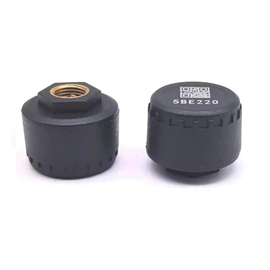2 Pack Motorcycle Tire Pressure Monitoring System Bluetooth TPMS for Motorcycles Real-Time Tire  - Automotive LED Light
