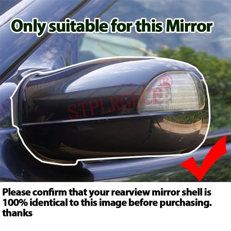 Passenger Side Driver Side Left or Right Door Side Heated Wing Mirror Glass Lens for Mercedes-Benz W210 2000-2002 - Auto