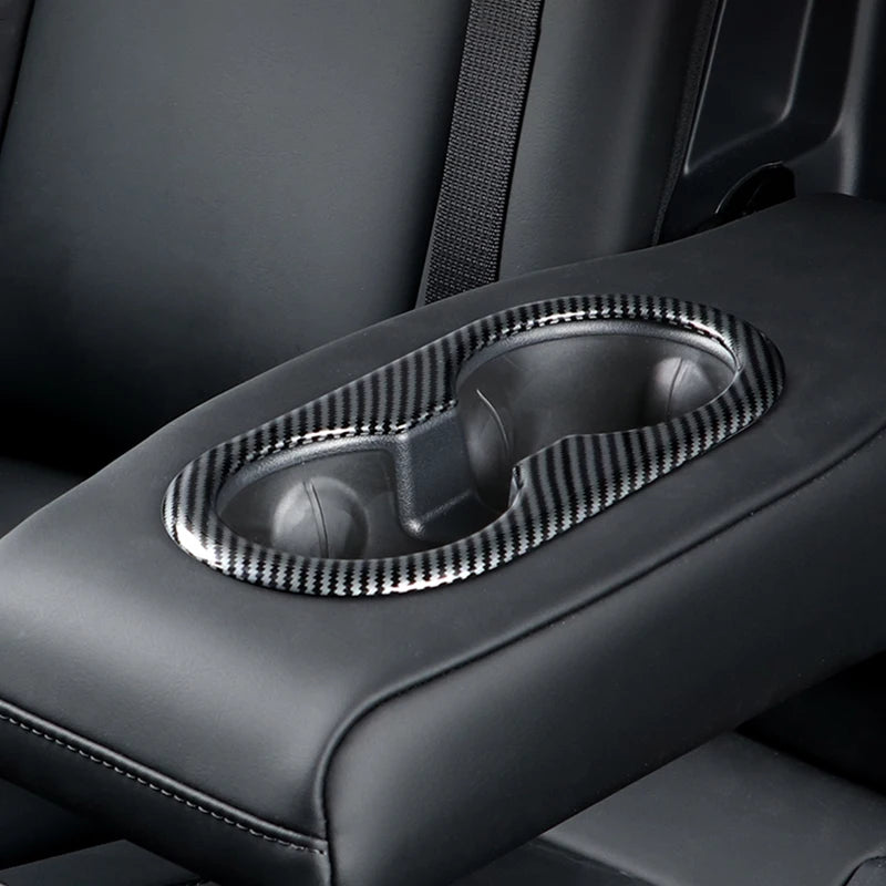 For Tesla Model Y 2021 2022 2023 2024 Model 3 2021 - 2023 Car Back Row Water Cup for Tesla Model Y Model 3 2021-2023 - A