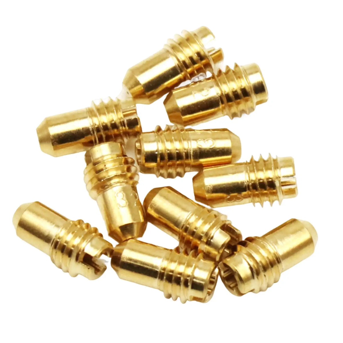 10x Carburetor Slow Pilot Jet Kit Motorbike for Dellorto Phbg Easily to Install Professional Eas - Automotive LED Light