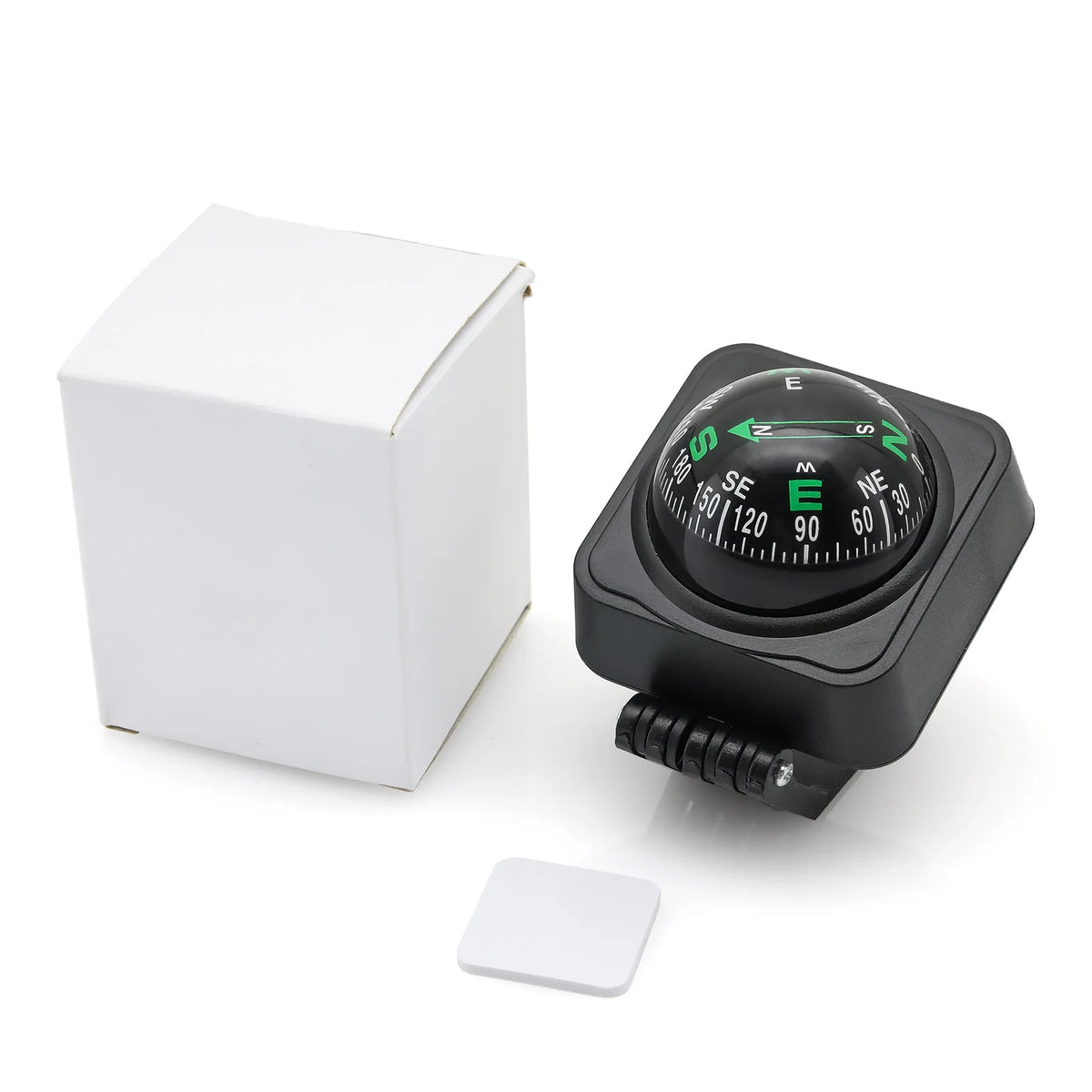 Outdoor Adjustable Navigation Dashboard Car Compass For Car Boat Cycling Hiking Direction Pointi - Automotive LED Light