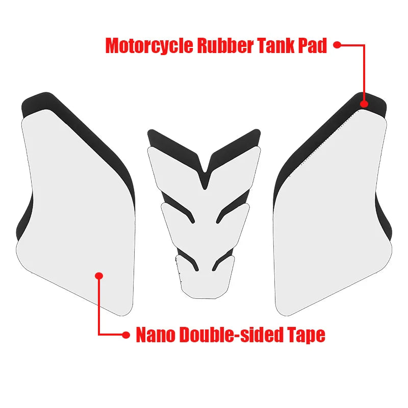 For Yamaha MT07 MT-07 MT 07 2021-2023 Motorcycle Accessories Non-slip Side Fuel  for MT07 2021-2023 - Automotive LED Lig