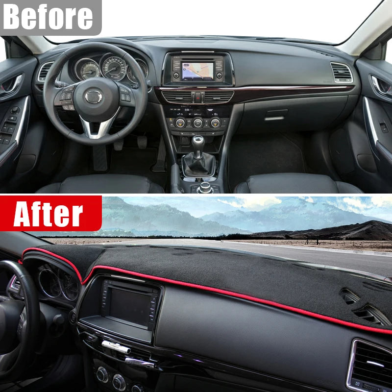For Mazda 6 GJ Atenza 2013 2014 2015 Car Dashboard Cover Sun Shade Avoid Light Mat Pad Instrumen - Automotive LED Light