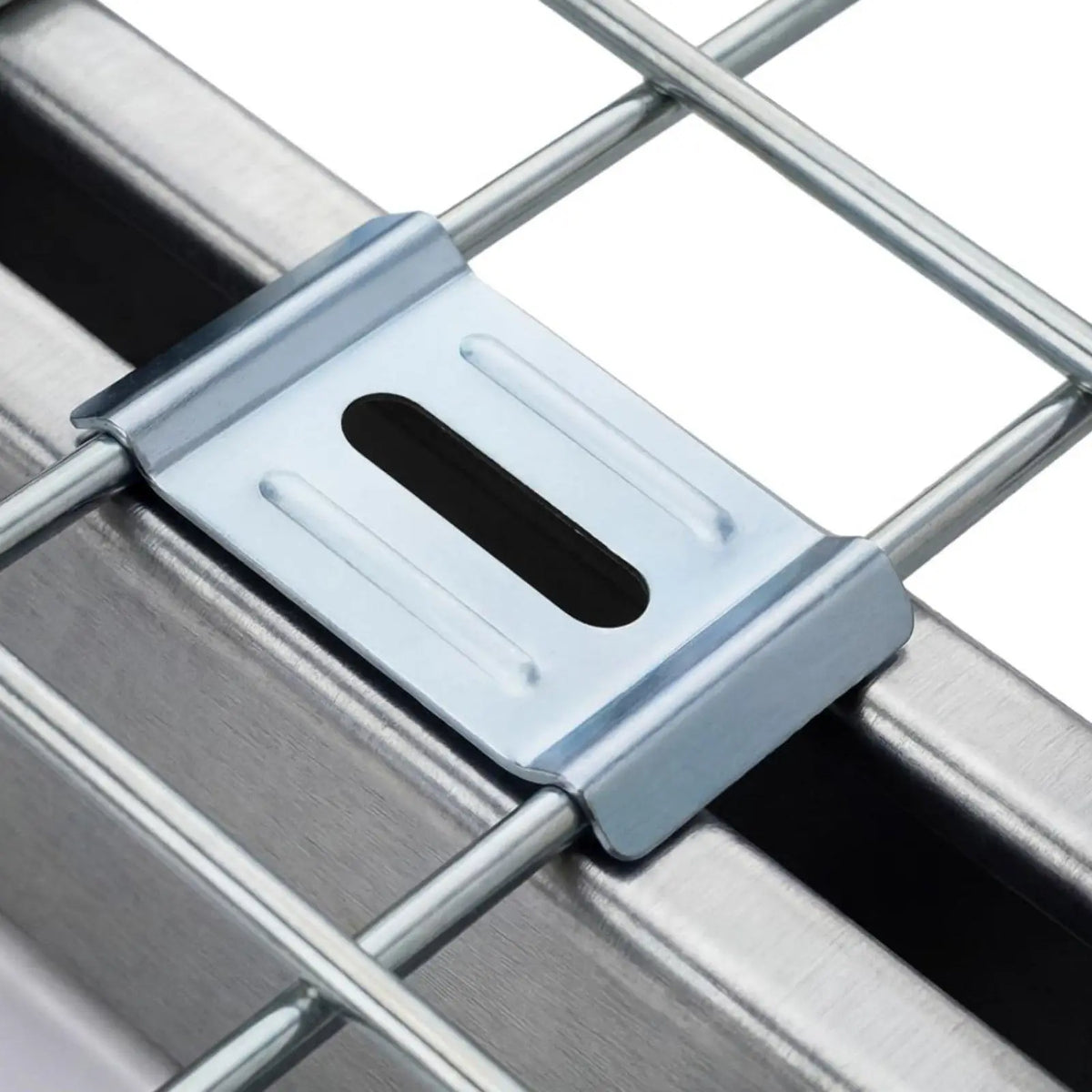 Precision Cable Tray Clamp Carbon Steel Bracket for Mesh Cable Tray Fastening Industrial Mount C - Automotive LED Light
