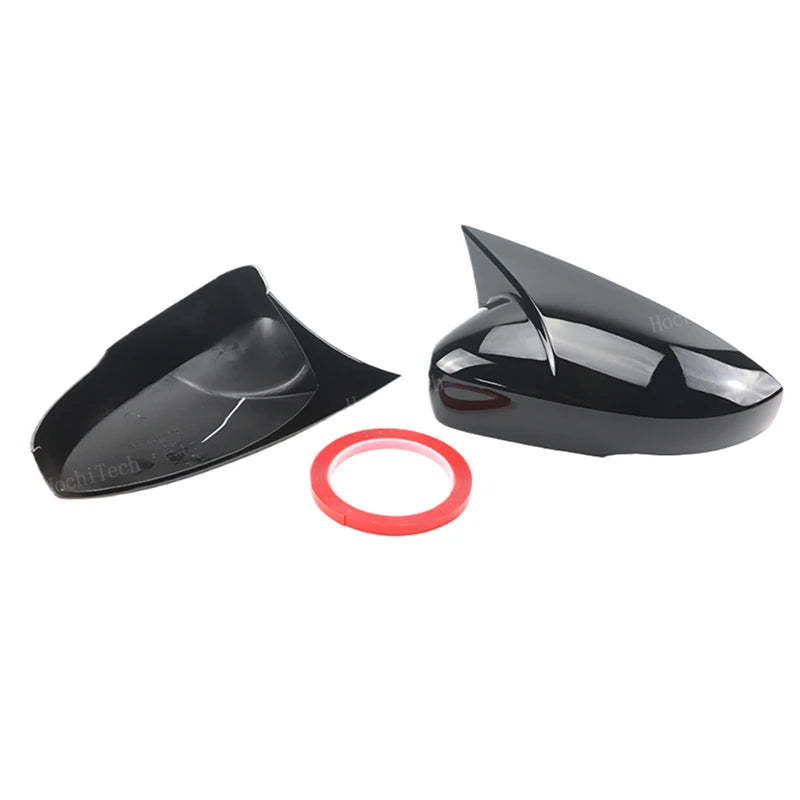 ABS Side Rearview Wing Mirror Cover Caps Shell Trim OX Horn Style Exterior High  for Volkswagen MK5 - Automotive LED Lig