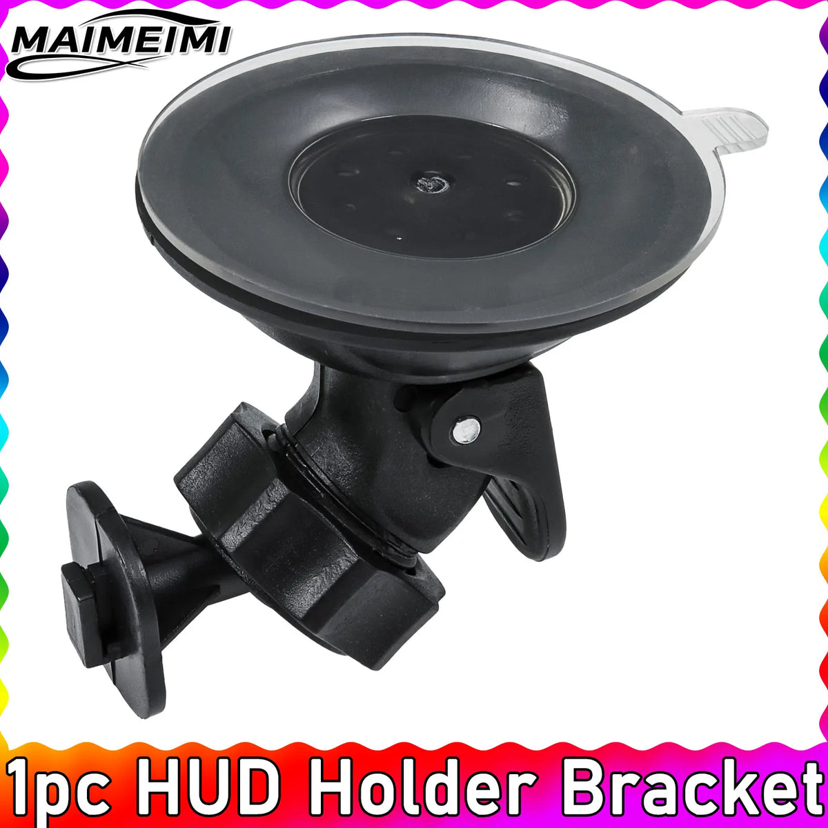 AD 1pc Bracket Car HUD OBD Holder DVR Camera Stand Dashboard Windshield Suction Cup Automobile A - Automotive LED Light